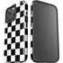 Black and White Checkered iPhone 16 Pro Max Impact Case