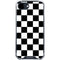 Black and White Checkered iPhone 16e Clear Case