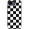 Black and White Checkered iPhone 16e Impact Case