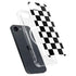 Black and White Checkered iPhone 16e MagSafe Case