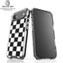 Black and White Checkered iPhone 17 Air Clear Case
