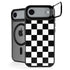 Black and White Checkered iPhone 17 Air Kickstand Case