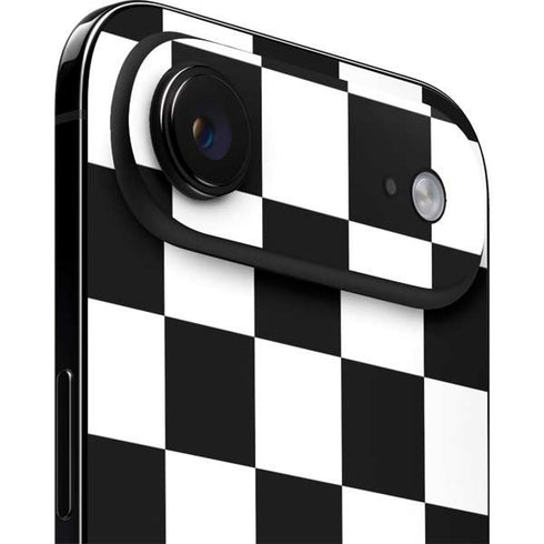 Black and White Checkered iPhone 17 Air Skin