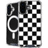 Black and White Checkered iPhone 17 MagSafe Case