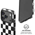 Black and White Checkered iPhone 17 Pro Magsafe Impact Case