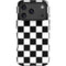 Black and White Checkered iPhone 17 Pro Max Impact Case