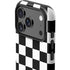 Black and White Checkered iPhone 17 Pro Max Impact Case