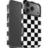 Black and White Checkered iPhone 17 Pro Max Impact Case