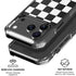 Black and White Checkered iPhone 17 Pro Max MagSafe Case