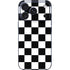 Black and White Checkered iPhone 17 Pro Skin