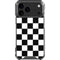 Black and White Checkered iPhone 18 Pro Max Clear Case