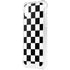 Black and White Checkered iPhone XS Clear Case