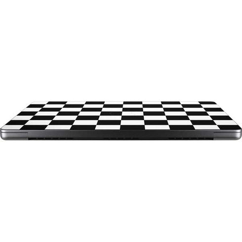 Black and White Checkered Apple MacBook Pro 14-inch Skin