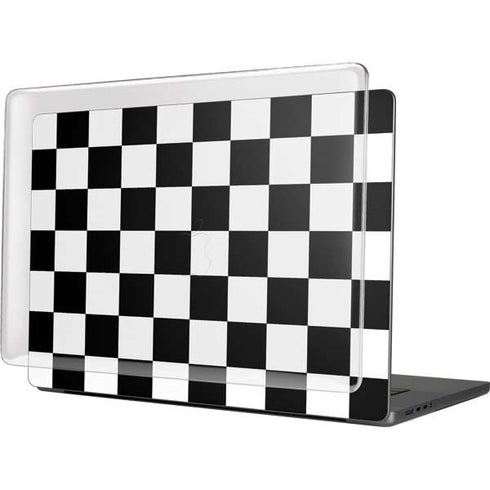 Black and White Checkered MacBook Cases