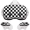 Black and White Checkered Meta Quest 3S Skin