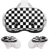 Black and White Checkered Meta Quest 3S Skin