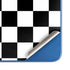 Black and White Checkered Moto G Play 4G (2024) Skin