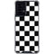 Black and White Checkered Moto G Power 5G (2024) Clear Case