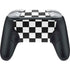 Black and White Checkered Nintendo Switch 2 (2025) Pro Controller Skin