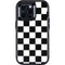 Black and White Checkered Otterbox Defender iPhone Skin