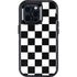 Black and White Checkered Otterbox Defender iPhone Skin