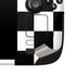 Black and White Checkered Steam Deck Handheld Gaming Computer Skin