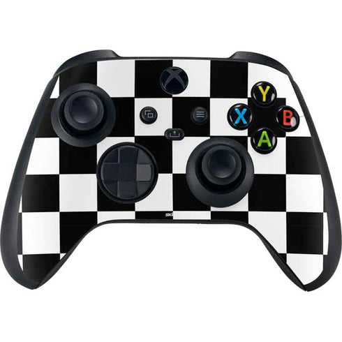 Black and White Checkered XBox Series X Digital Edition Bundle Skin