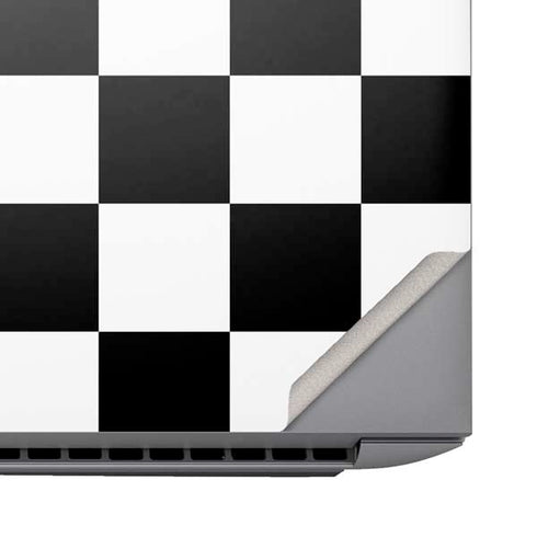 Black and White Checkered HP ZBook Fury 16 G10 Skin