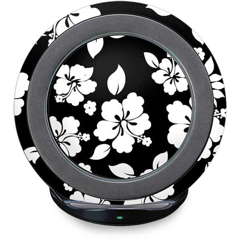 Black and White Fast Charge Wireless Charging Stand Skin