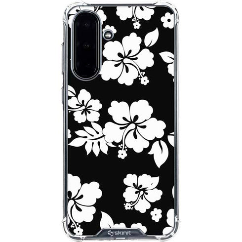 Black and White Galaxy A36 5G Clear Case