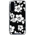 Black and White Galaxy A36 5G Clear Case