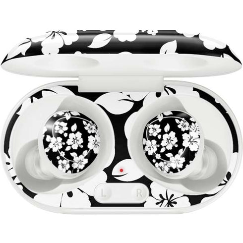 Black and White Galaxy Buds Plus Skin