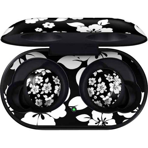 Black and White Galaxy Buds Skin