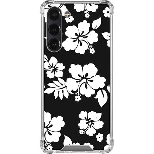 Black and White Galaxy S24 FE Clear Case