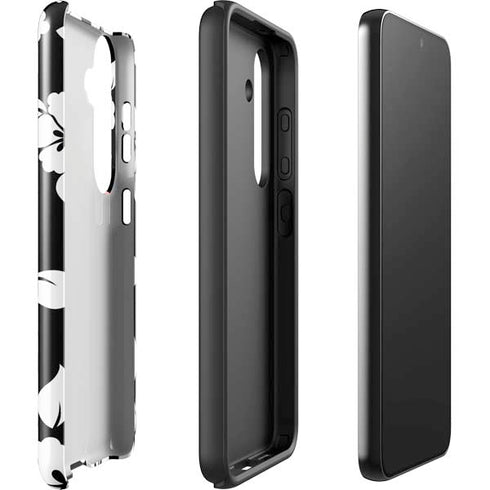 Black and White Galaxy S25 Impact Case