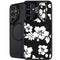 Black and White Galaxy S25 Kickstand Case