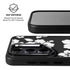 Black and White Galaxy S25 Kickstand Case