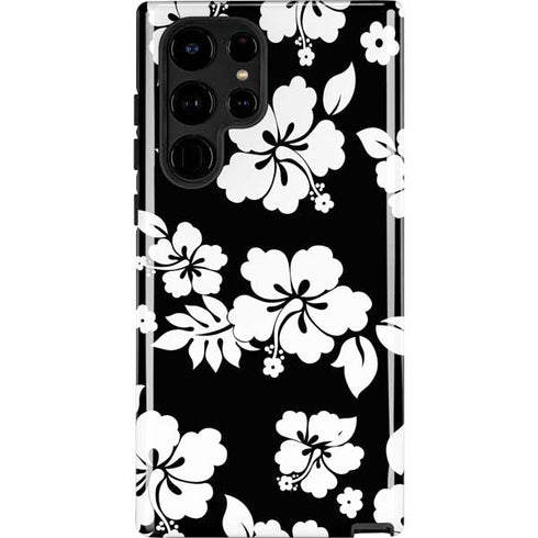 Black and White Galaxy S25 Ultra Impact Case