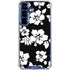 Black and White Galaxy S25 Clear Case