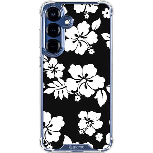 Black and White Galaxy S25 Plus Clear Case