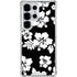 Black and White Galaxy S25 Ultra Clear Case