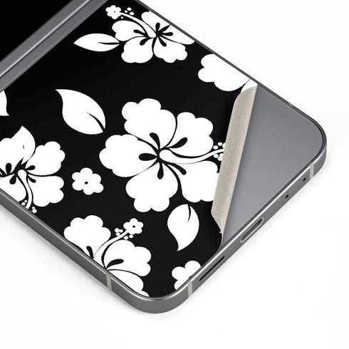 Black and White Galaxy Z Flip6 Skin