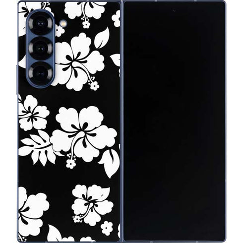 Black and White Galaxy Z Fold6 Skin