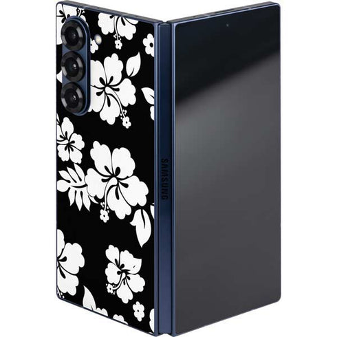 Black and White Galaxy Z Fold6 Skin
