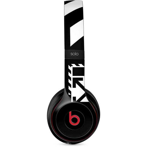 Black and White Geometric Shapes Beats Solo 3 Wireless Skin