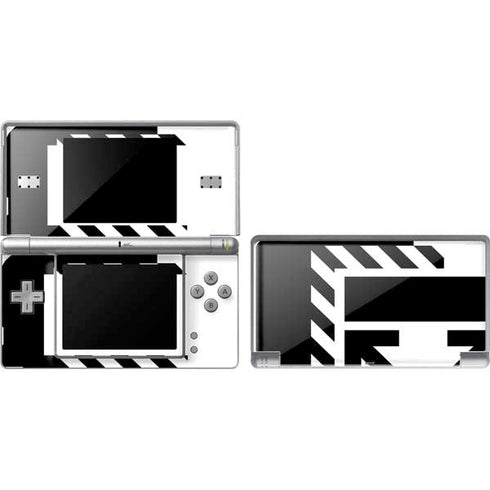 Black and White Geometric Shapes Nintendo Skins
