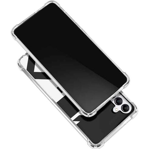 Black and White Geometric Shapes Gabb Phone 4 Clear Case