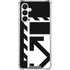 Black and White Geometric Shapes Galaxy A16 5G Clear Case