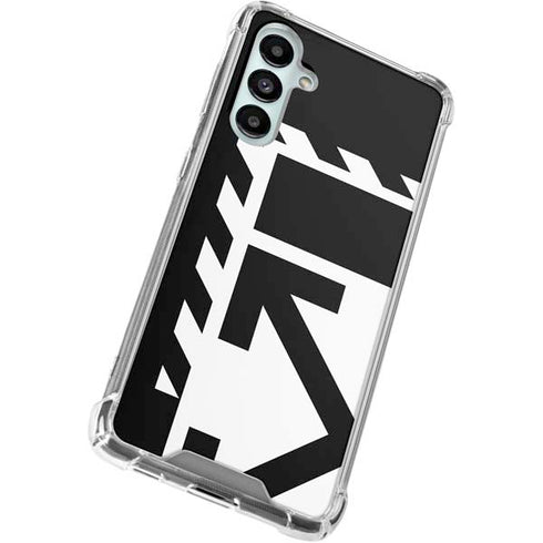 Black and White Geometric Shapes Galaxy A16 5G Clear Case