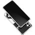 Black and White Geometric Shapes Galaxy A16 5G Clear Case